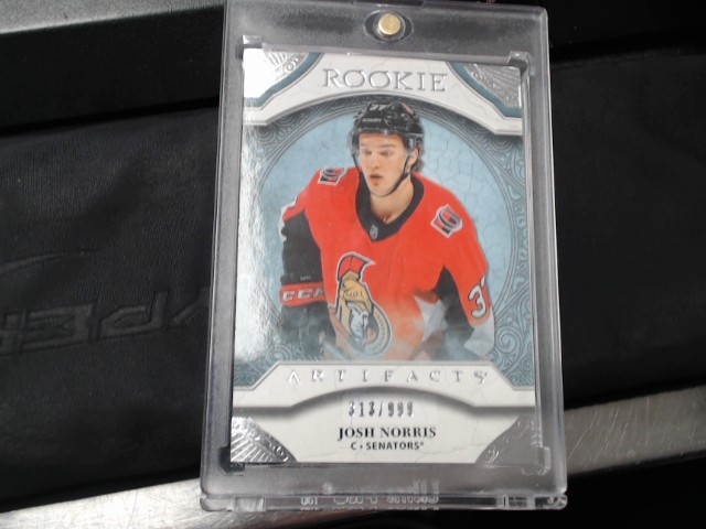 Josh norris artifacts rookie 313/999