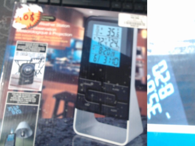 Projection weather station