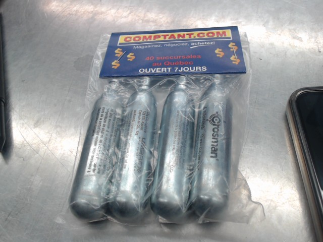 4x bouteille de co2 pour airsoft/bbgun