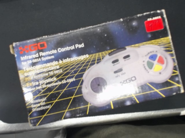 Infrated remote contre pad