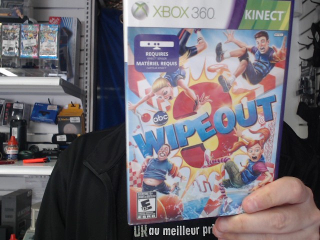 Wipeout kinect