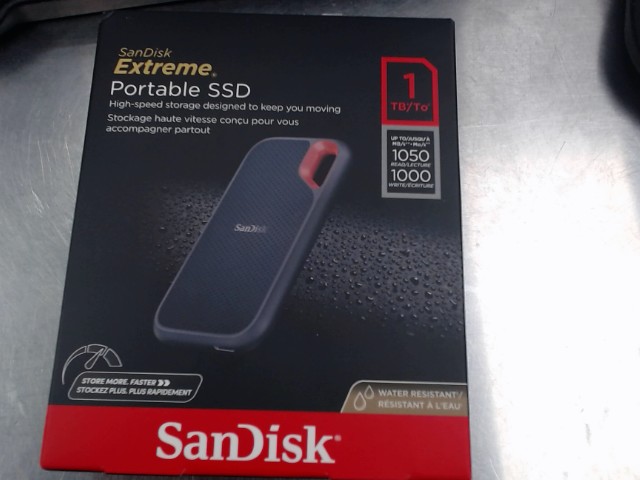 Sandisk extreme portable ssd 1tb