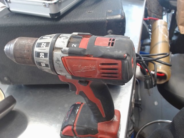Milwaukee drill + batt c.o tag