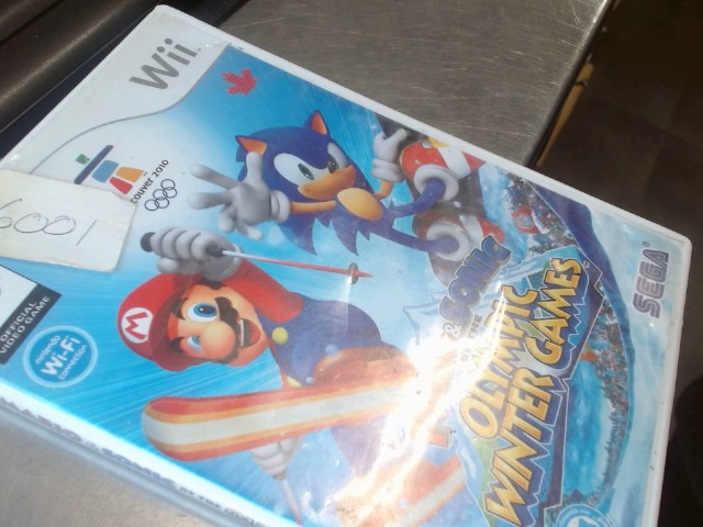 Mario and sonic olympic winter games wii