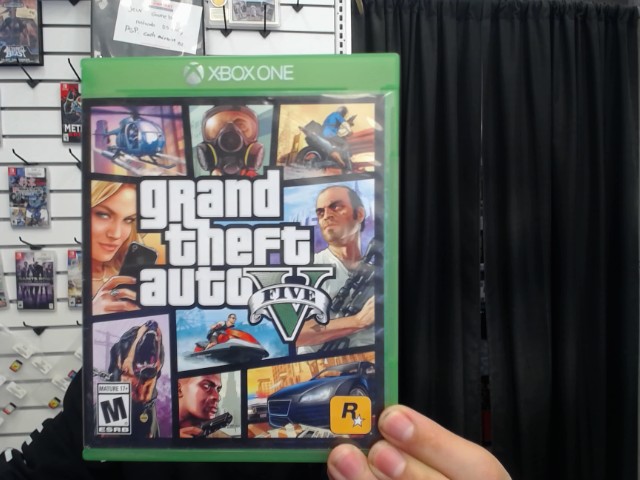 Grand theft auto v five