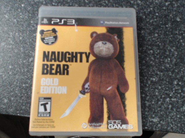 Naughty bear gold edition