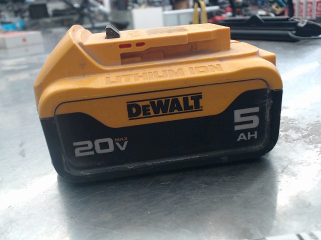 Batterie 20v 5ah poussiere de platre