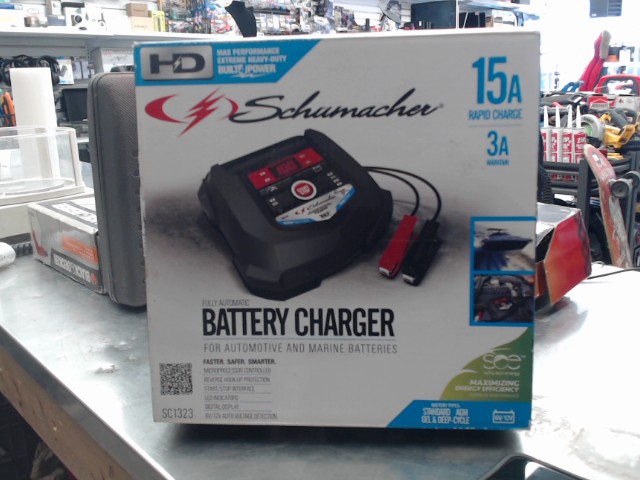 Chargeur batterie 15a in box
