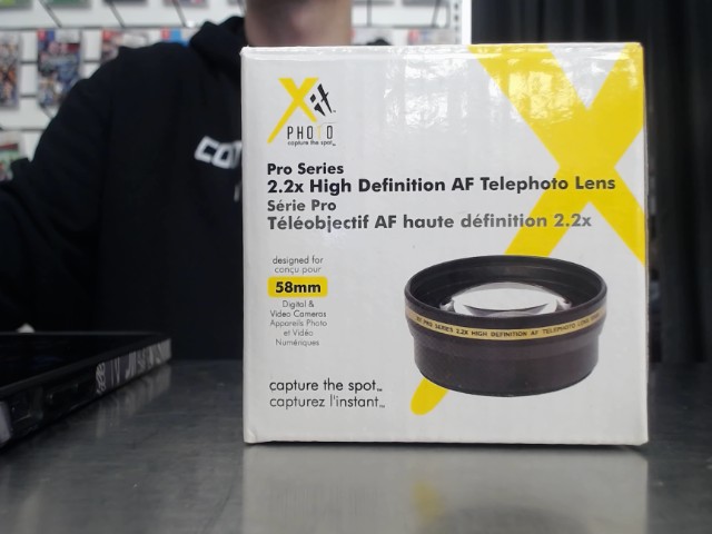 Lentille 2.2x teleobjectif af