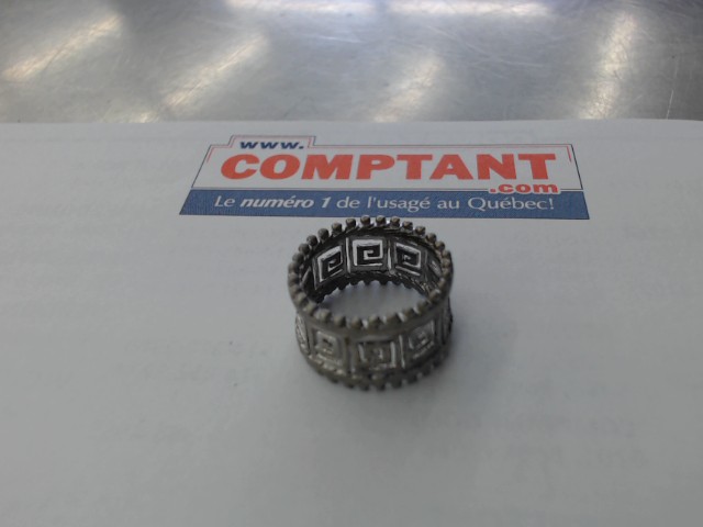 Bague en argent versace