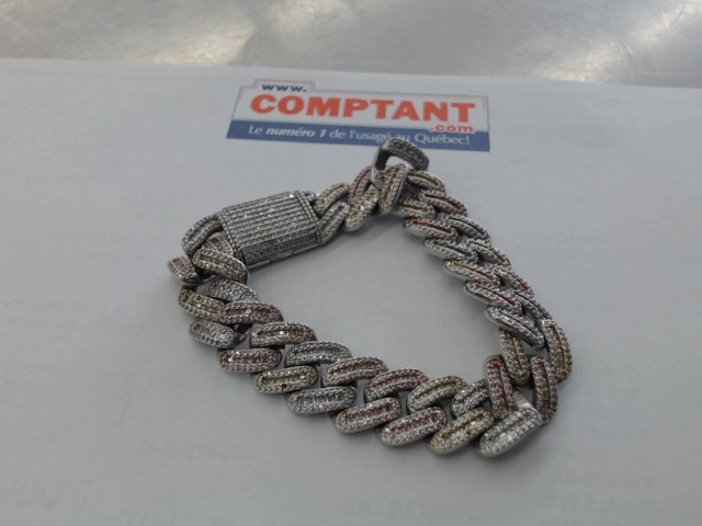 Gros bracelet pier color et 925 punch