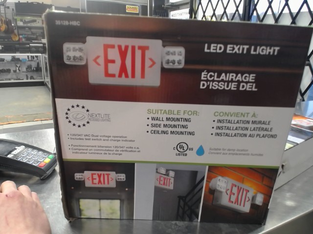 Signe sortie avec eclairage del neuf