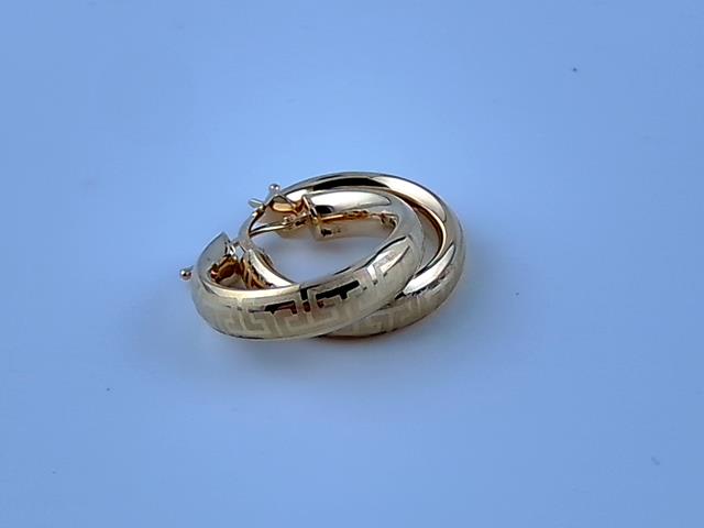 BOUCLES D OREILLES EN OR 10KT