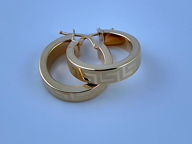 BOUCLES D OREILLES EN OR 10KT