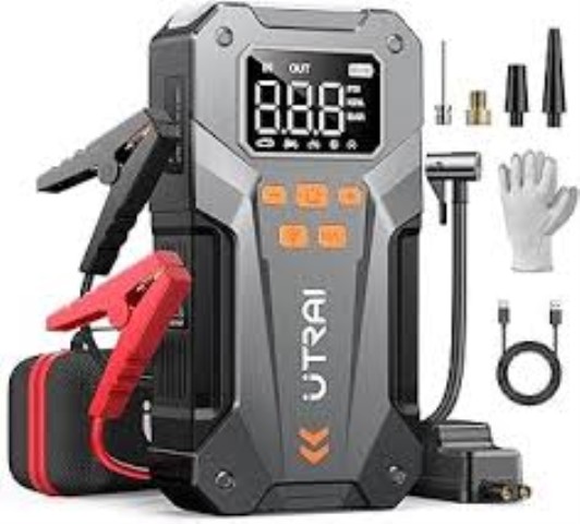 Jump starter/air compressor/blower/bank