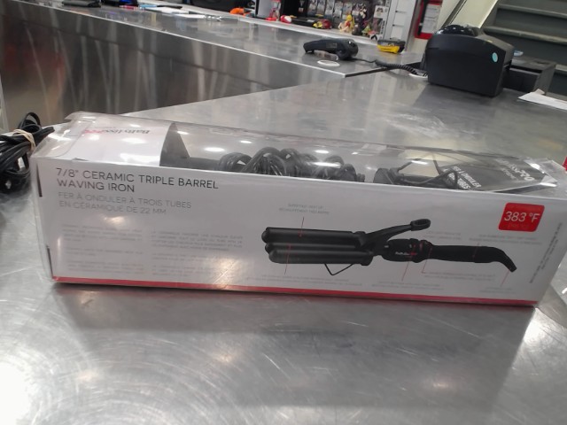 Fer � onduler � trois tubes