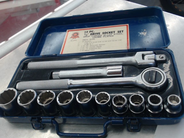 Set de 10 douille et in ranch