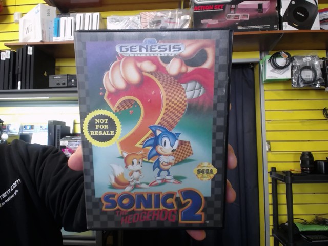 Sonic 2 cib not for resale