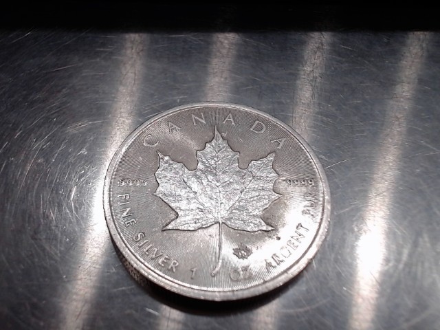 Piece monnaie argent 5 dollars 2021