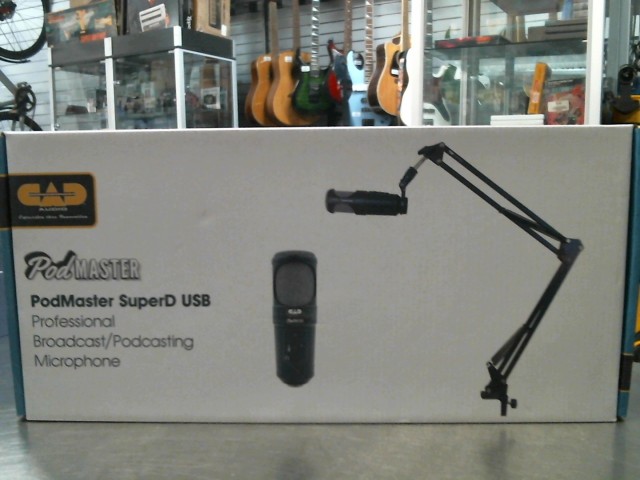 Kit microphone podmaster super d usb