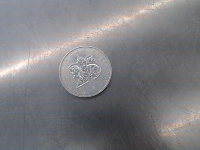 Piece 5 dollars canada en argent