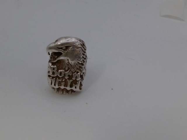 Silver ring eagle born wild