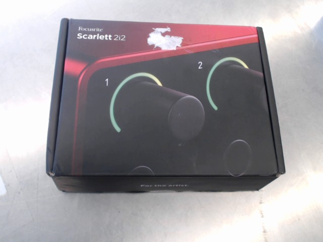 Focuriste scarlett 2i2 new