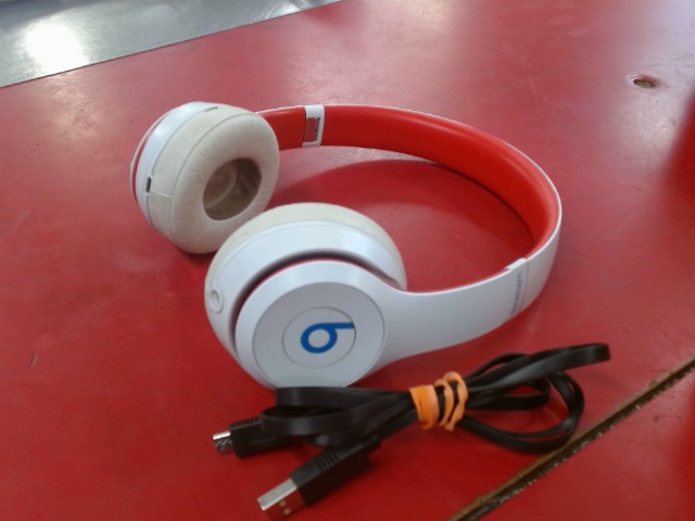 Beat solo 3 blanc/rouge