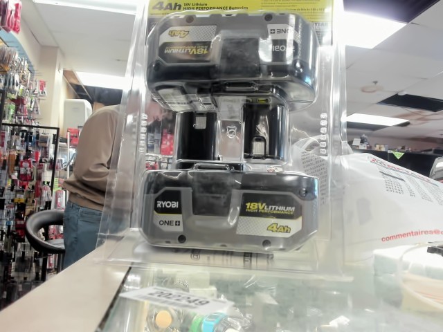 Pack de 2 batt 4ah high perf