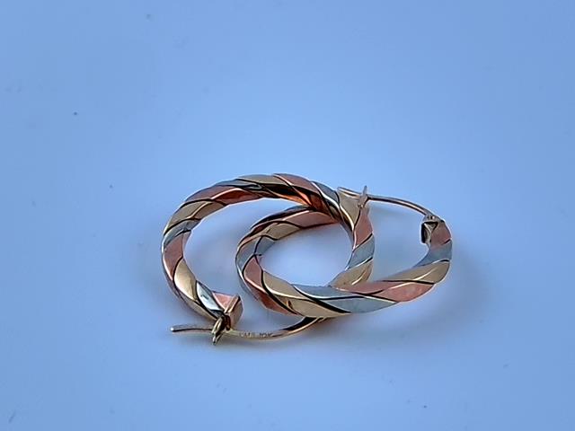 BOUCLES D OREILLES EN OR 10KT