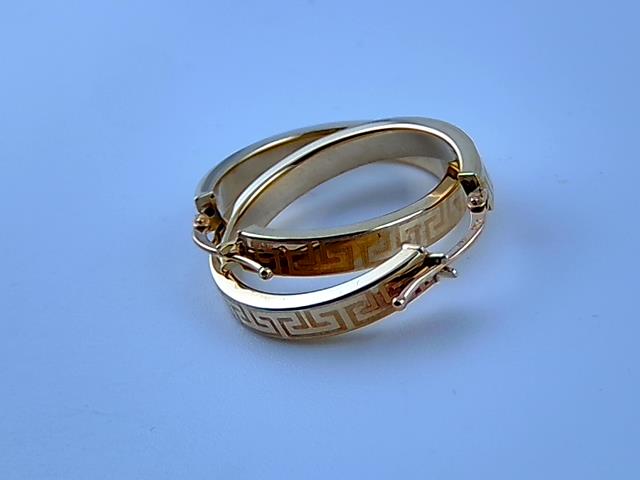 BOUCLES D OREILLES EN OR 10KT