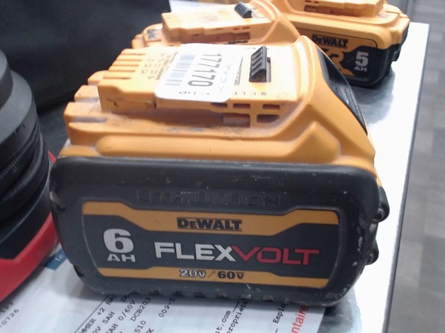 Batterie flex 6ah 0/60v