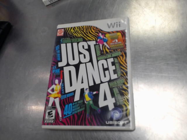 Just dance 4 wii