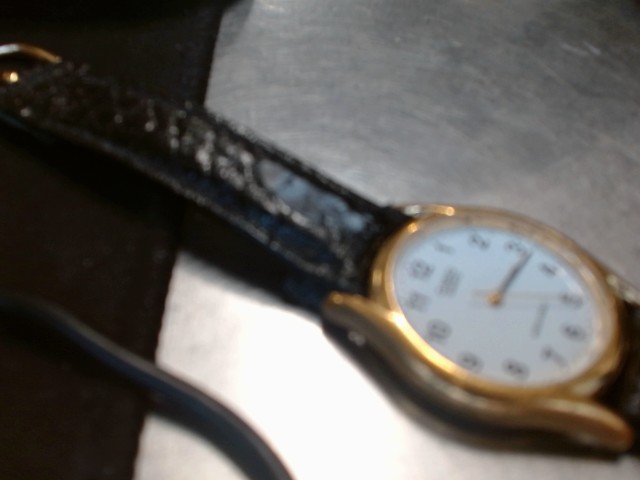 White dial with gold