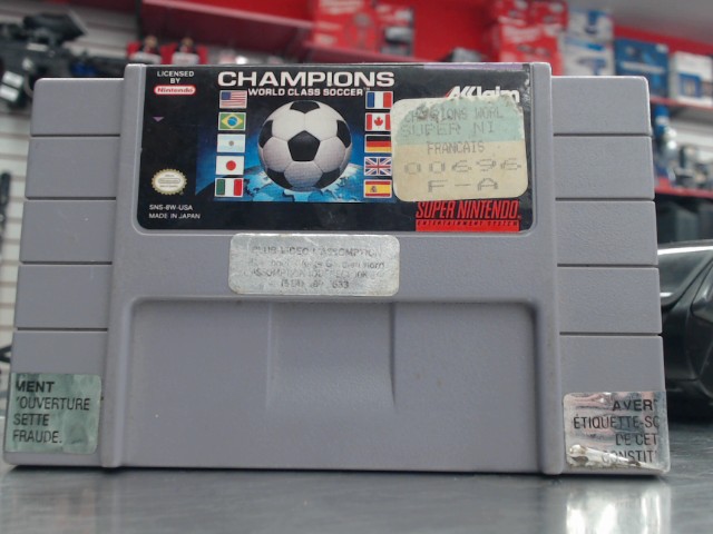 Champions world class soccer