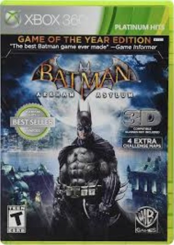 Batman arkham asylum goty edition