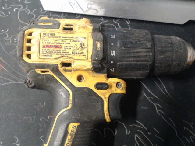 Cordless hammerdrill dcd709