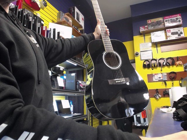 Guitare gauchere