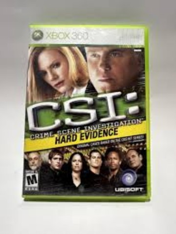 Csi hard evidence xbox360