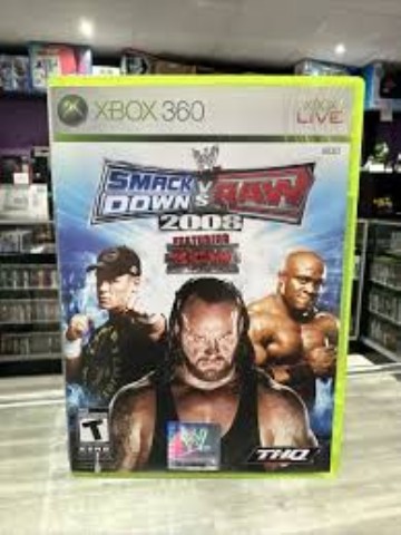 Smackdown vs raw 2008 xbox360