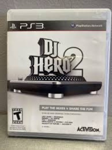 Dj hero 2 ps3 game only