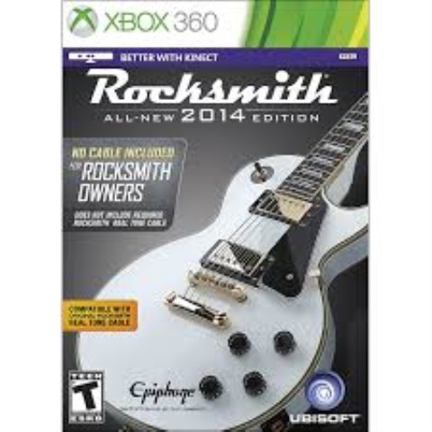 Rocksmith all new 2014 edition xbox360