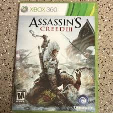 Assassins creed iii xbox360