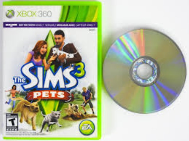 The sims 3 pets xbox360