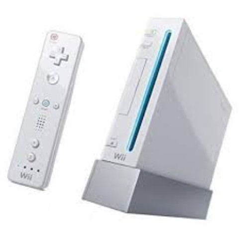 Nintendo wii blanche avec fil et acc