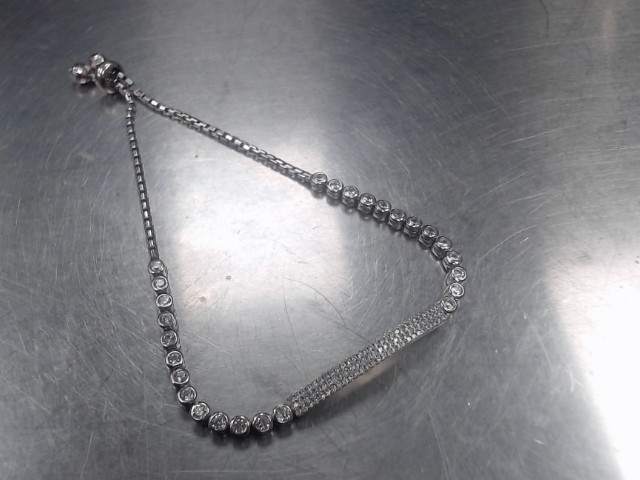 Bracelet argent avec pierres
