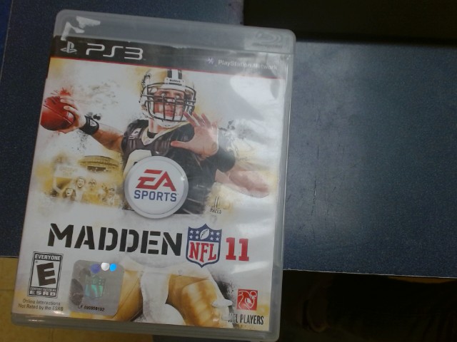 Madden nfl 11 on ps3