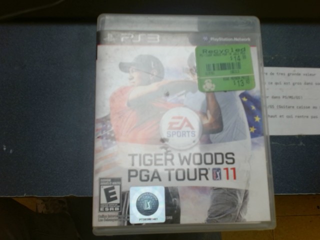 Tiger woods pga tour 11 on ps3