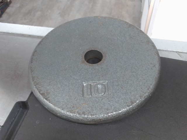 Poids 10lb acier