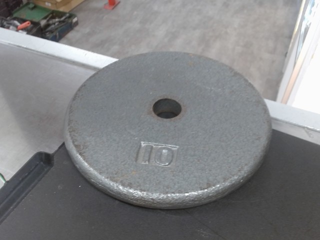 Poids 10lb acier